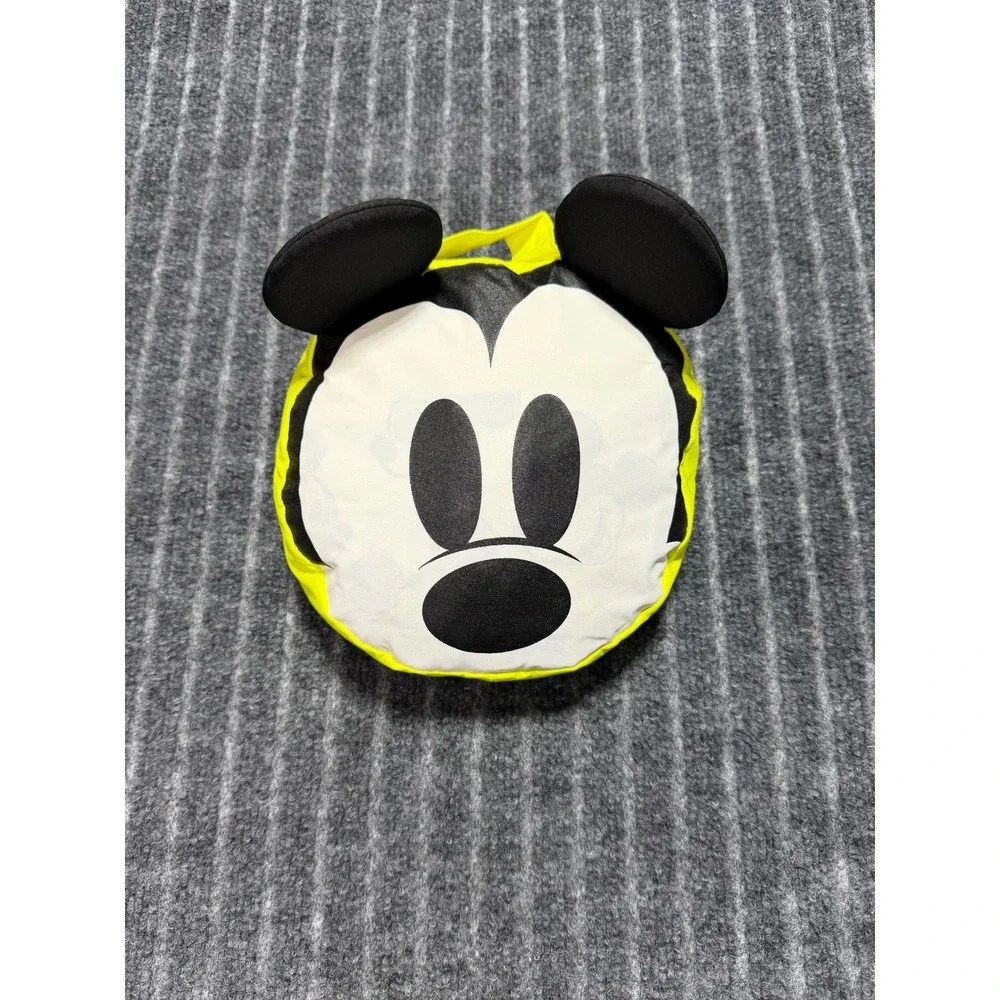 Disney Mickey Mouse Packable Rain Jacket Kids 3T Outdoors Travel Waterproof